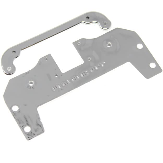 Redcat Racing 15555 Steering Tray W/ Steering Rack, Chrome (1pr)
