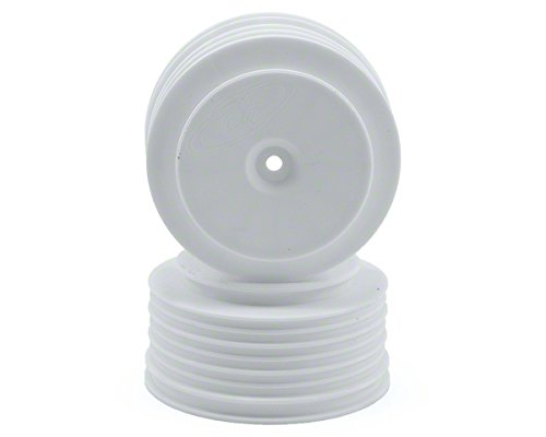DE Racing PS4LW White Speedline Plus SC Wheels: TLR 22SCT, TEN-SCTE, Tekno SCT410 (4)