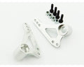 Hot Racing RVO27TF08 Aluminum Front Multi-mount Rocker Arms (Silver)