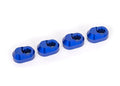Traxxas 7743-BLUE Suspension Pin Retainer Aluminum, Blue (4)