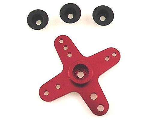Hot Racing SH0402 X Shaped Cnc Alum. Servo Arm