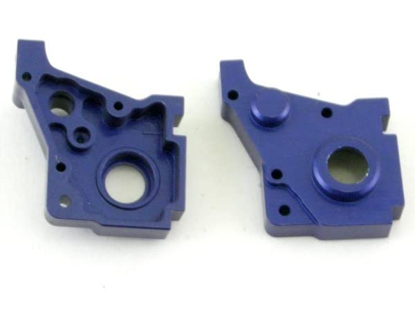 Hot Racing MCT1306 Aluminum Rear Gearbox (Blue) - Losi 1/36 Micro-t