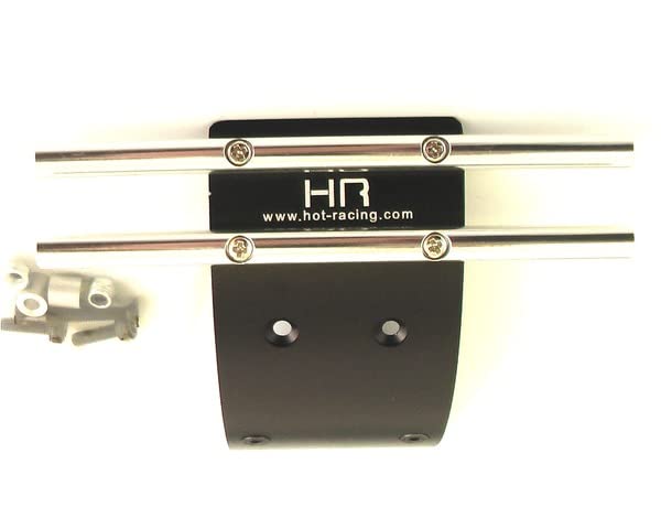 Hot Racing CRP0301 Black Alum. Mini Bumper W/mnt Crp