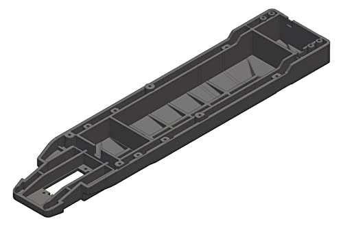 Corally 00250-001 Composite Chassis - 2WD - Long Wheelbase: Mammoth, Moxoo