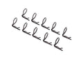 Traxxas 3935A Angle Body Clips/Pins(10) 90 Degree, Black: 1/10 Slash & Revo
