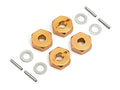 Maverick 150233 14mm Wheel Hex Hub Set (4pcs) Fits Quantum+ XT Flux