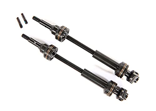 Traxxas 9051X Driveshafts, Front, Steel-Spline Constant-Velocity Complete (2)