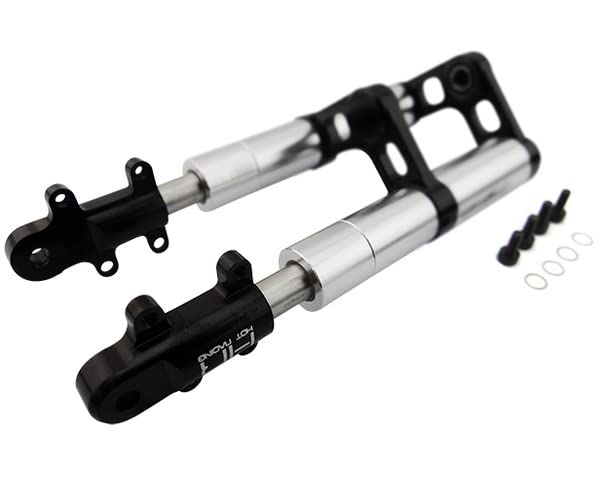 Hot Racing HOR55GT08 Silver Gp Style Aluminum Front Shock Fork