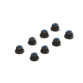 Arrma ARA708009 Flanged Lock Nut M3 Black (4pcs)