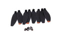 Rage R/C RGR4456 Propeller Set (8) w/ Screws; Stinger GPS