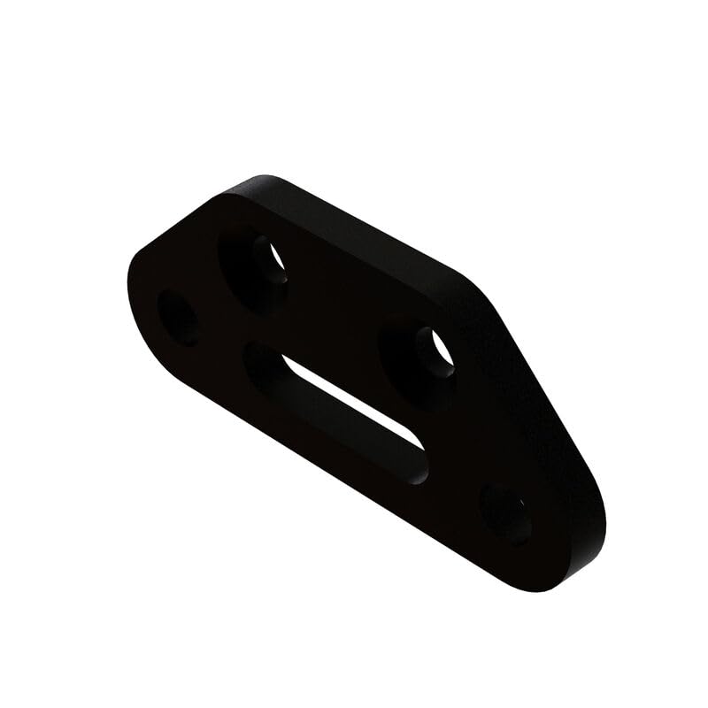 Arrma ARA330754 Aluminum Front Suspension Mount (Black)