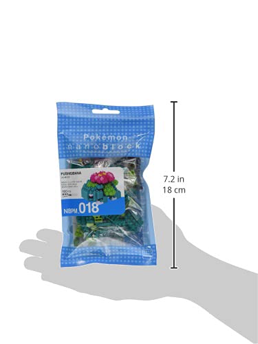Nanoblock 20382 Venusaur "Pok�mon", Nanoblock Pok�mon Series (Box/12)