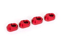Traxxas 7743-RED Suspension Pin Retainer Aluminum, Red (4)