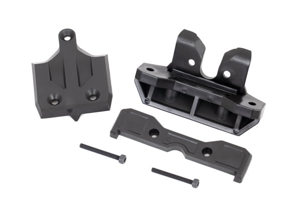 Traxxas 9536 Bumper, Rear/Skidplate, Rear/ Tie Bar Mount, Rear