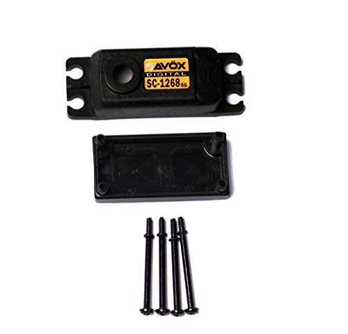 Savox CASE-SC1268SG Top & Bottom Servo Case w/4 Screws for SC1268SG Servo