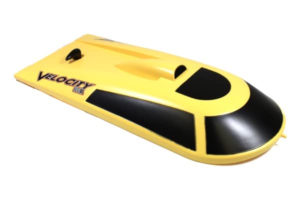 Rage R/C B1263 Painted Replacement Canopy: Yellow Velocity 800 BL