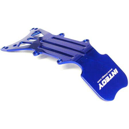 Integy T3857NB Blue Aluminum Front Type-2 Skid-Plate/Skidplate: T-Maxx/E-Maxx