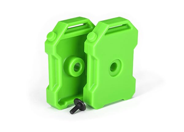 Traxxas 8022-GRN Fuel Canisters, Green (2)