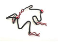 Hot Racing BWP123ET02 1/8 1/10 Rubber Leash Body pin (Red)