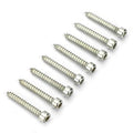 Du-Bro 383 Sheet Metal Screws #4x3/4 (8)