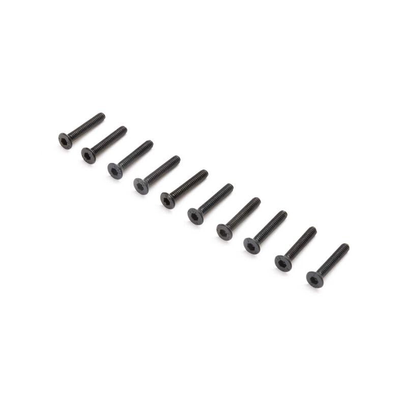 Losi LOS215003 Flat Head Screws, M2x12mm (10)