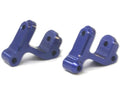 Hot Racing MCT1906 Blue Aluminum Front C-Hubs (Blue) (2) - Losi 1/36 Micro-T