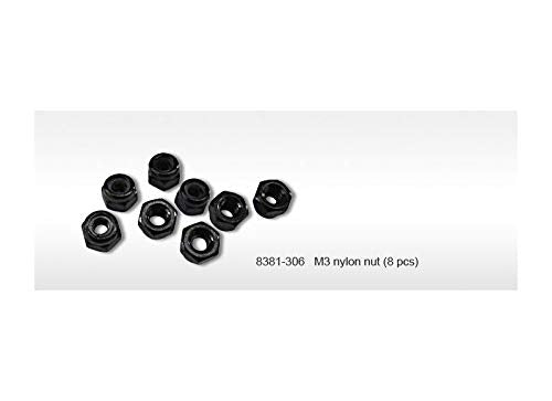 DHK Hobby 8381-306 M3 Nylon Nut (8)