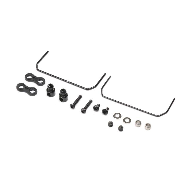 Team Losi Racing TLR314001 Front Sway Bar Set: Mini-B, BL