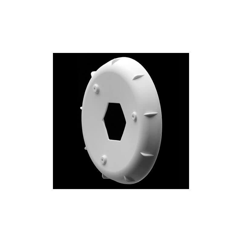 AKA 34102W Stiffeners: Truggy EVO Wheel White (4 pc)