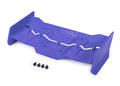 Traxxas 7821X Wing, Blue/ 4x12mm FCS (4)