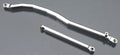 GH 05280 Silver Aluminum Steering Linkage Set: Axial Wraith