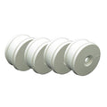 AKA 24001W 1/8 Buggy Wheels (4) 17mm 17-mm White