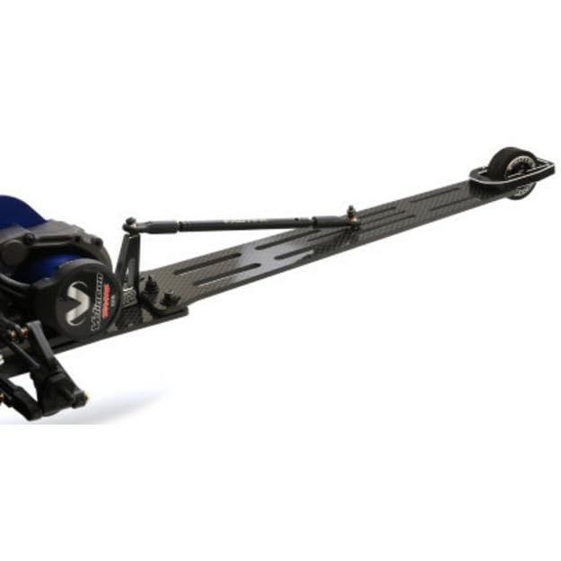 Exotek Racing 2135 Drag Slash Pro Wheelie Bar Set, 3mm CF with Single Wheel Style