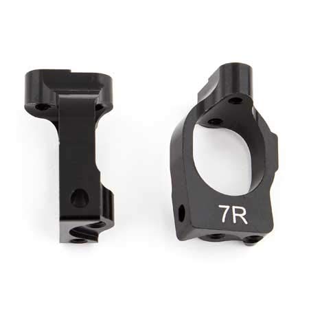 Team Associated 92028 B64 Aluminum Caster Blocks, 7 deg. (in kit, B64)