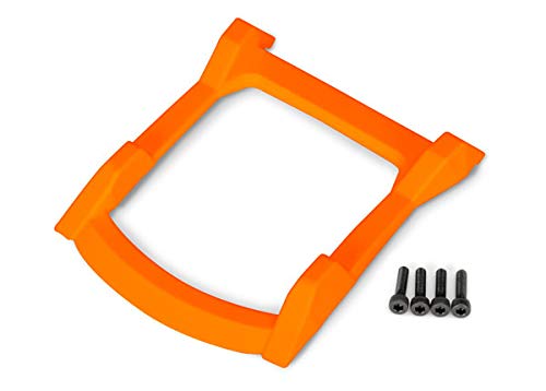 Traxxas 6728T Skid Plate, Roof (Body), Orange / 3x12 CS (4)
