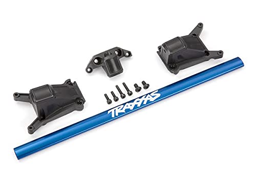 Traxxas 6730X-FINAL Chassis Brace Kit Blue Aluminum Rustler 4X4 Slash 4X4 LCG