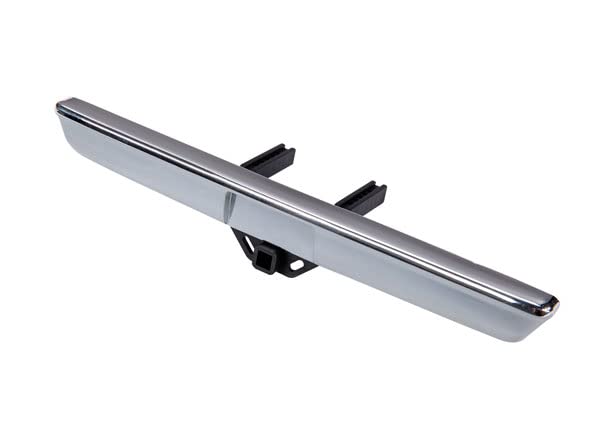 Traxxas 9124 Bumper, Rear (Chrome)/ Bumper Mount