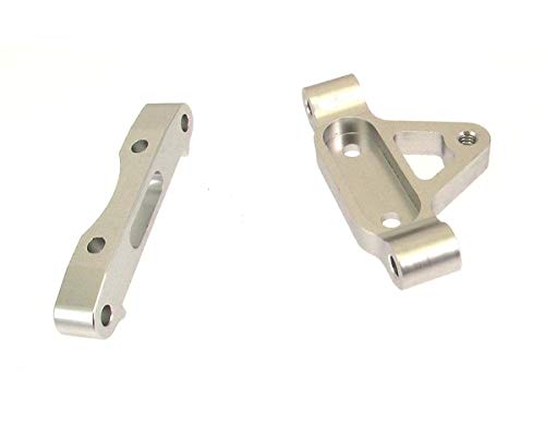 Hot Racing GTT1008 Silver Alum. Rear Arm Mount Gt2