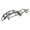 Integy T8090 Steel Roll Cage: Rustler XL-5 XL5/VXL