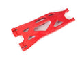 Traxxas 7894R Red Suspension Arms, Lower (Left) (2): X-Maxx WideMaxx Kit