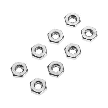 Great Planes GPMQ3308 8-32 Hex Nuts (8)