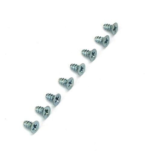 Du-Bro 2295 Flat Head Self-Tap Screws, 3 x 6mm