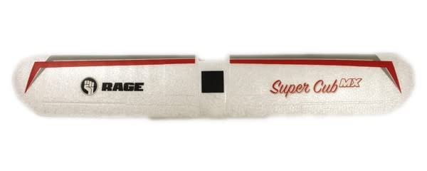 Rage R/C A1206 Main wing and Tail Set; Super Cub MX