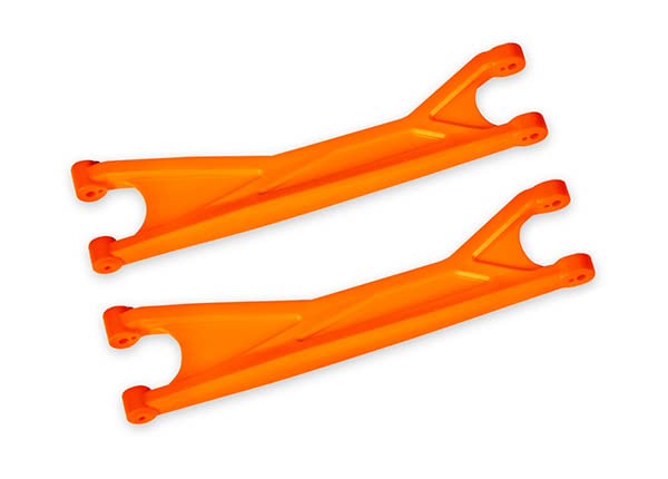 Traxxas 7892T Orange Suspension Arms, Upper (2): X-Maxx WideMaxx Kit