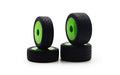 Carisma 15638 GT24B Tires, Mounted (4): Green Wheels