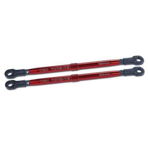 Traxxas 5338R Red Aluminum Toe Links Tubes: Revo 2.5 & 3.3 Summit & E-Revo