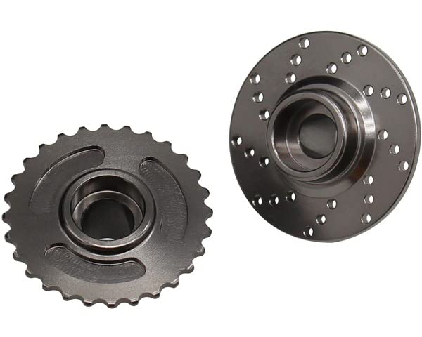 Hot Racing HOR39R11 Aluminum Rear Brake Disk & Main Sprocket Set