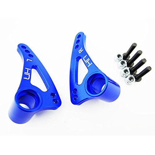 Hot Racing RVO27SMR06 Aluminum Rear Multi-mount Long Travel Rocker Arms (Blue)