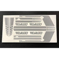 RC4WD ZB0178 Clean Stripes : D110 Decal Sheet (Grey)