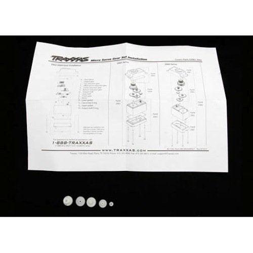 Traxxas 2064 Servo Gear Set for 2065 Sub-Micro Servo Revo E-Maxx/Revo Summit